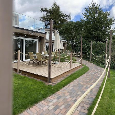 Lieblingsplatz Parey - Ferienhaus Am See ภายนอก รูปภาพ