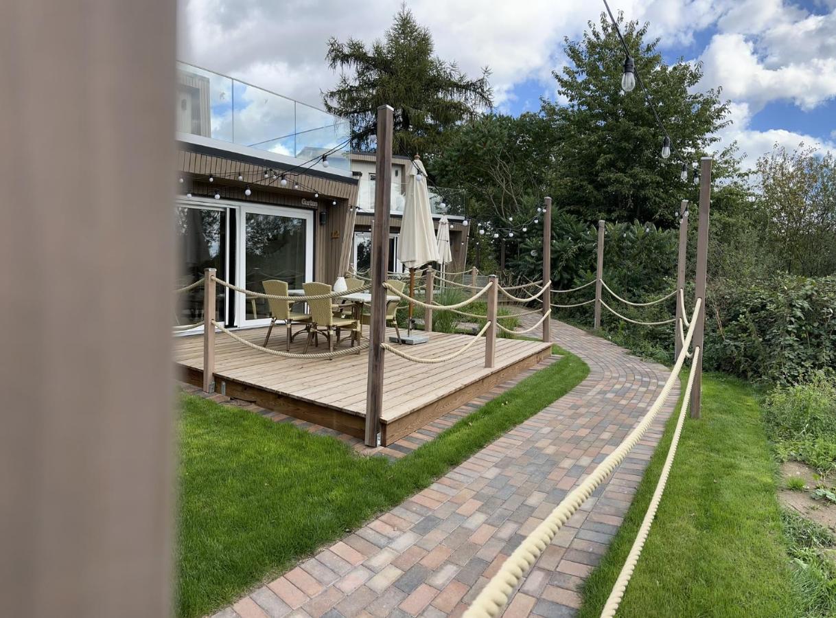 Lieblingsplatz Parey - Ferienhaus Am See ภายนอก รูปภาพ